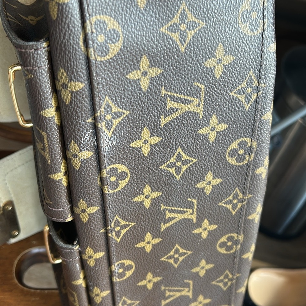 Louis Vuitton Brown Monogram Satchel - Picture 8 of 13